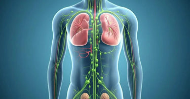 Spa therapist performing Manual Lymphatic Drainage massage