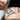Professional lash tinting application in a spa setting