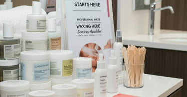 Professional waxing supplies available at Pure Spa Direct