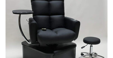 Impact Plumbed Pedicure Chair by Belava providing client comfort in a stylish design