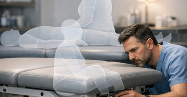A professional massage therapist adjusts a sturdy, high-quality massage table in a serene spa setting, emphasizing the importance of understanding weight capacity for client safety and business liability.