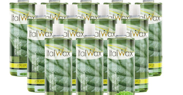ItalWax After-Wax Treatment Oil Mint bottle displayed professionally
