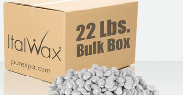 ItalWax Top Formula Synthetic Film Wax - Crystal Hard Stripless Wax Beads in Bulk Box