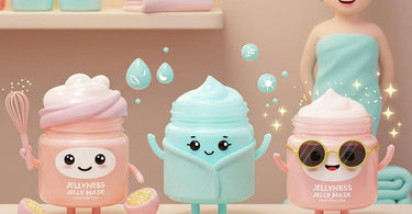 Jellyness Jelly Mask Mix & Match Bundle featuring three vibrant jelly mask varieties for professional spa treatments