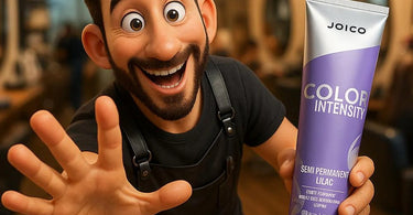 Joico professional hair care products displayed in a salon setting