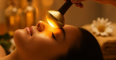 Kansa Wand for facial massage and Ayurvedic skincare