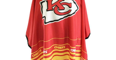 Kansas City Chiefs Salon Cape