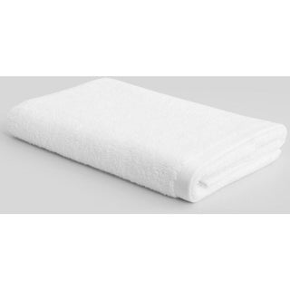 Luxurious white organic Turkish cotton towels