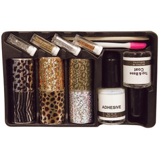 NEW! Foil Nail Manicure Kit - 6 Patterns for Profits