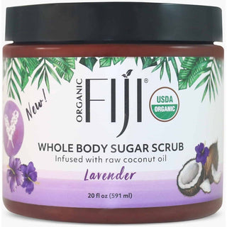 Organic Fiji Lavender Certified Organic Sugar Polish