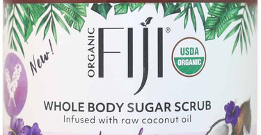 Organic Fiji Lavender Certified Organic Sugar Polish