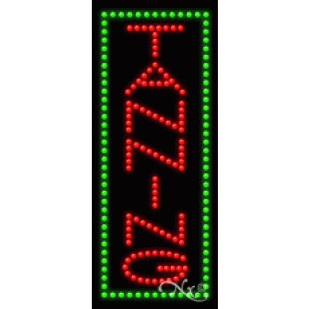 Glow & Get Noticed: The Ultimate LED Sign for Tanning Salons (27H x 11 ...