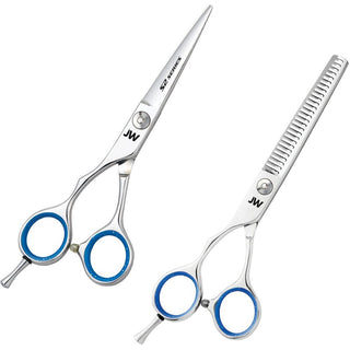 Lefty Shear Duo Set by JW Shears - Professional Hair Cutting Tools