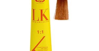 Lisap LK Anti-Age Permanent Color - 7/60 in a 3.5 oz tube for professional salon hair coloring services.