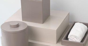 Stylish salon front desk with retail displays and decor for a luxurious spa vibe