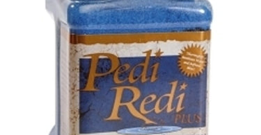 Maxim Pedi-Redi Plus Foot Spa Salts in Peppermint, a professional pedicure product for salons and spas.