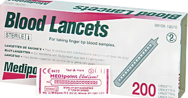 Disposable Lancets for Spa Use