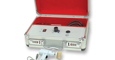 Meishida Facial Brush in Aluminum Case, a professional skincare tool for deep cleansing, exfoliation, and spa treatments.