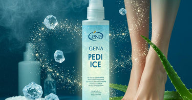 Gena Pedi Ice professional foot treatment with menthol for spa pedicures