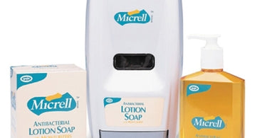 Micrell Antibacterial Lotion Soap 34 oz Refill Bottle for Professional Spa and Salon Use