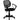 Mid-Back Black Mesh Spa/Salon Technician Chair with Arms by BIGA - Ergonomic black mesh rolling chair for beauty professionals, featuring adjustable arms and lumbar support for comfort during long shifts.