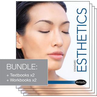 Milady Standard Esthetics Fundamentals and Foundations Bundle