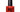 MK Nail Polish Red Nose Rein Deer - 0.5 oz bottle held up in a salon, showcasing the vibrant red holiday shade.
