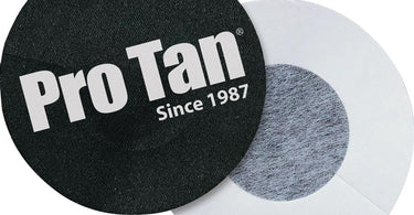 Pro Tan Muscle Up Pasties product packaging, designed for secure coverage during sunless tanning services for salon and spa professionals.