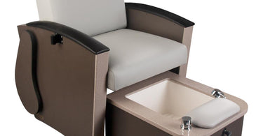 Mystia&trade; Manicure and Pedicure Chair with Plumbed Hydrotherapy Tub