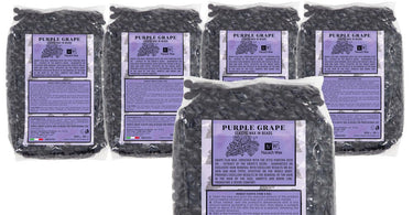 Nacach Wax Grape Hard Wax Beads in 5 lbs packaging