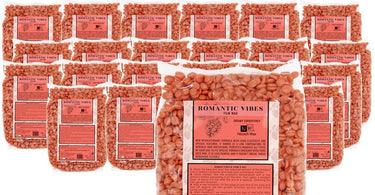 Nacach Romantic Vibes Film Wax Hard Wax Beads - 24 lb bulk bag for professional hair removal