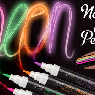 Give your Clients Holiday-Tastic Nails with the New- Neon Nail Art Pens by Cinapro Nail Creations!