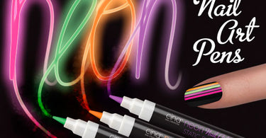 Give your Clients Holiday-Tastic Nails with the New- Neon Nail Art Pens by Cinapro Nail Creations!