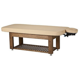 Napa La Mer Spa and Salon Table with Teak Base by Living Earth Crafts