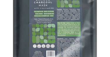 Natureal Charcoal Collagen Mask for acne treatment and skin rejuvenation