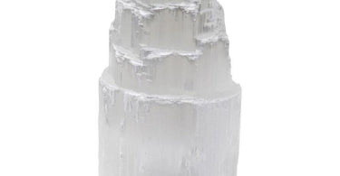 Nature's Artifacts Small Selenite Lamp