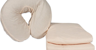 NRG Cotton Poly Massage Sheet Set