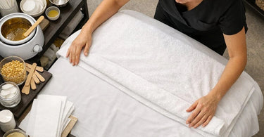 Express Hard Wax Service Setup with Professional Wax Warmer and ItalWax Beads for Fast Salon Hair Removal