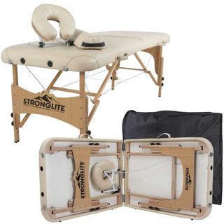 Portable massage table ideal for on-the-go therapists