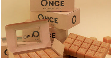 Once Natural Wax Cubes - 100% Natural Flexible Hard Wax