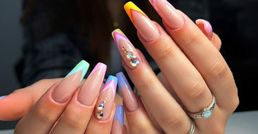 Beautiful pastel nail art showcasing creative and eye-catching designs.