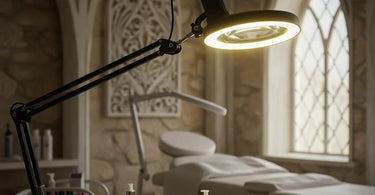 IQ ESD Daylight and UV Magnifier for tattooing, skincare, and professional beauty services