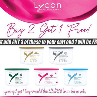 Buy 2, Get 1 Free on ALL 14oz Lycon Tins!