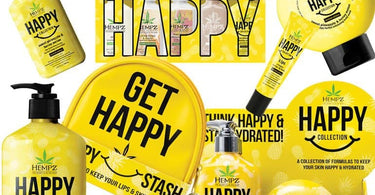 Don't Worry, Be Happy...with Hempz Happy Collection!