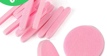 Professional Compressed PVA Facial Sponges