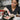 Proper disposal of blood-contaminated waxing strips in a salon setting with gloves and biohazard bag