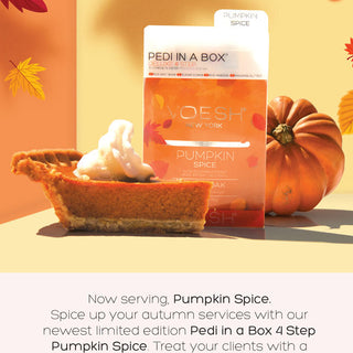 It's Official - Fall Has Arrived, and So Has Voesh Pumpkin Spice Pedi in a Box!