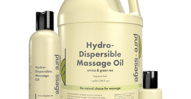 Pure-Ssage Hydro-Dispersible Massage Oil 8 oz