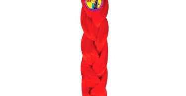 Red Rapunsel Braid by Rastafri