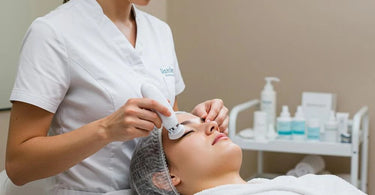 Professional rotary brush machine used in spa treatments